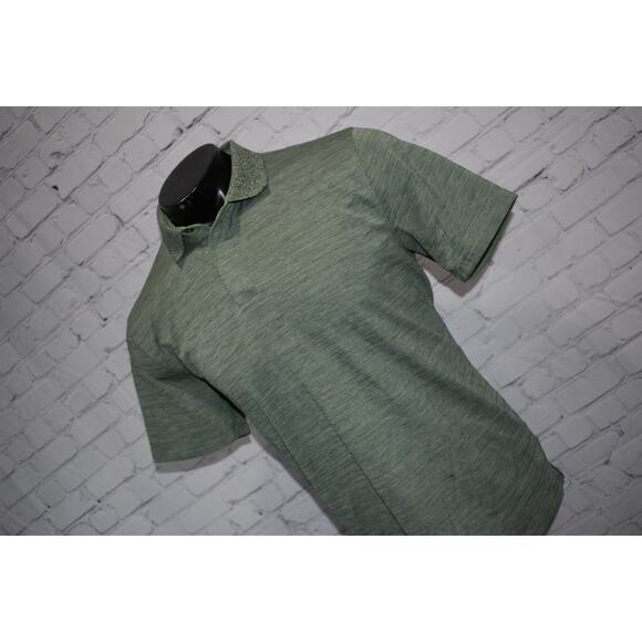 UNTUCKit Golf Polo Shirt Mens Size Large Performance Polyester Spandex Green - Picture 9 of 9